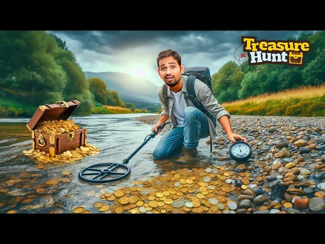 Treasure Hunting Challenge In River | Can We Get Gold...? Part-2