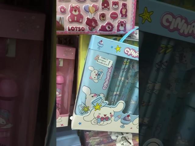 Set stationary sanrio edition #kawai #sanrio #kuromi #mymelody #cinnamoroll #cute #japan