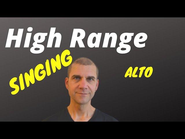 High Range Vocal Warm Up - Alto