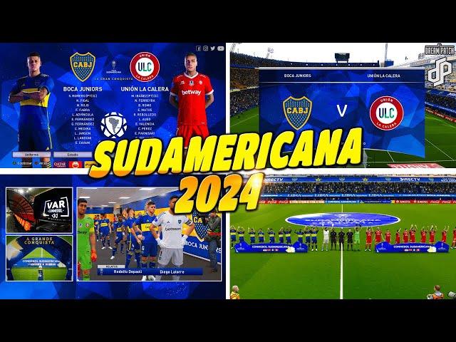  La *CONMEBOL SUDAMERICANA 2024* en PES DREAM PATCH @DreamPatchPC