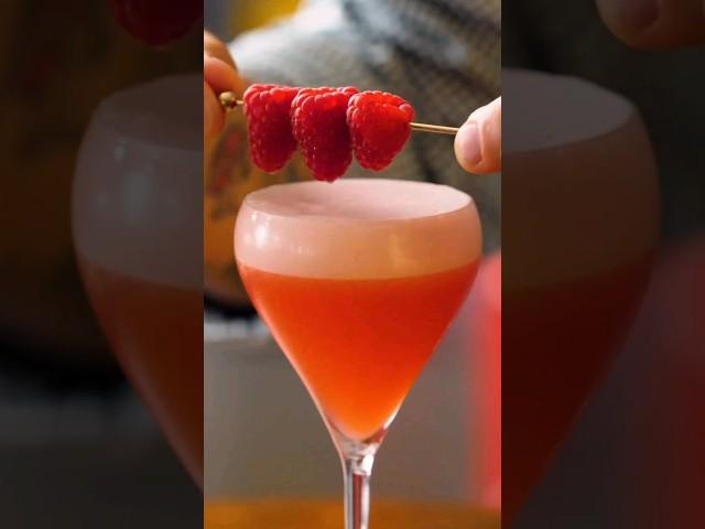 #shorts | The Clover Club Cocktail  | With A Delicious Creamy Texture |