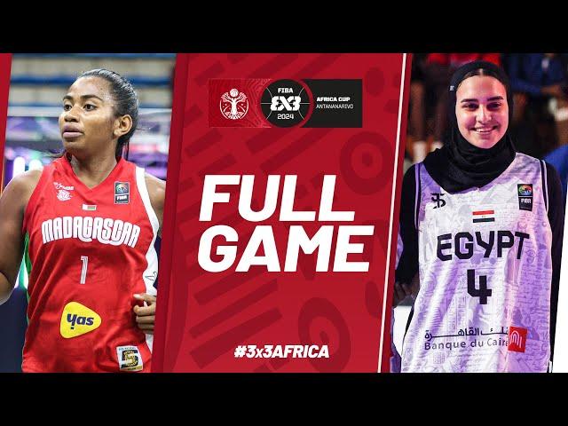 Madagascar   vs Egypt   | Women | Full Final Game | FIBA 3x3 Africa Cup 2024