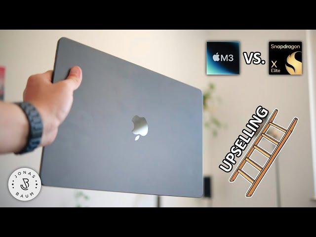 Apples Upselling Leiter und der neue Kontrahent Qualcom | MacBook Air M3 Review (als Windows Nutzer)