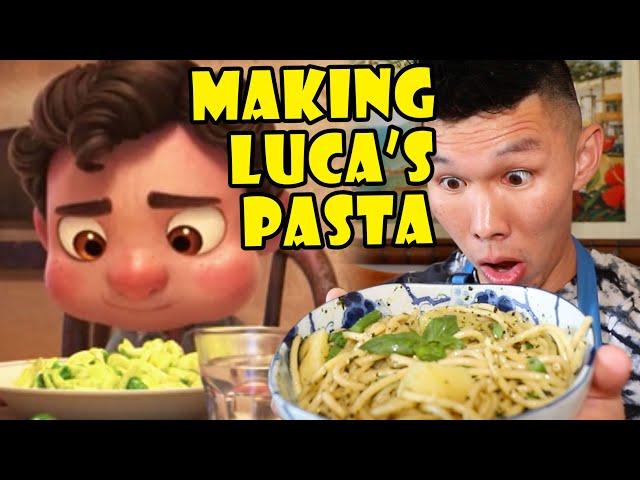 Making LUCA’S Official Pasta Recipe from Pixar Movie || Life After College: Ep. 710