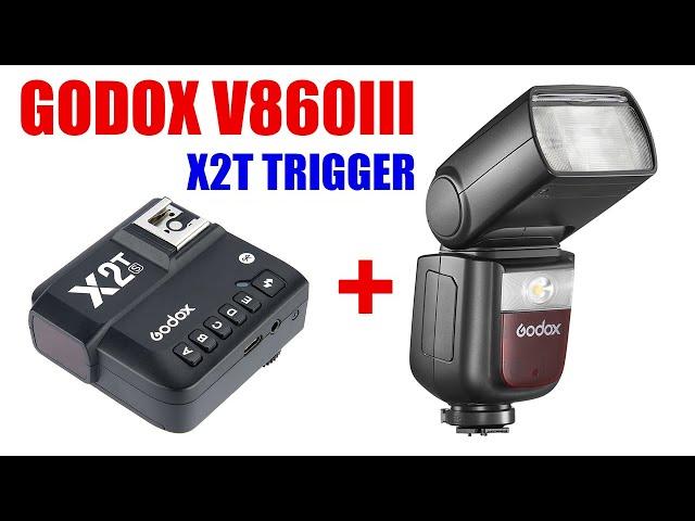 V860iii with Godox X2T Wireless Trigger [ How to Connect/Link Speedlight Flash Tutorial ]
