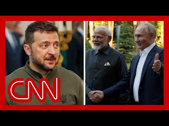 Zelensky blasts Modi’s visit with Putin as ‘a devastating blow to peace’