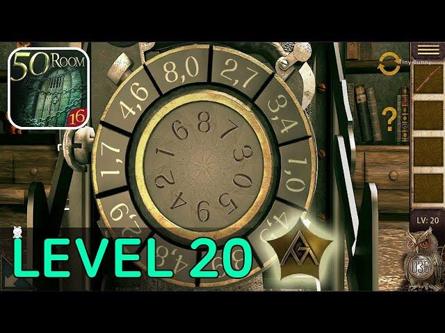 Can You Escape The 100 Room 16 Level 20 Walkthrough (50 Rooms 16)