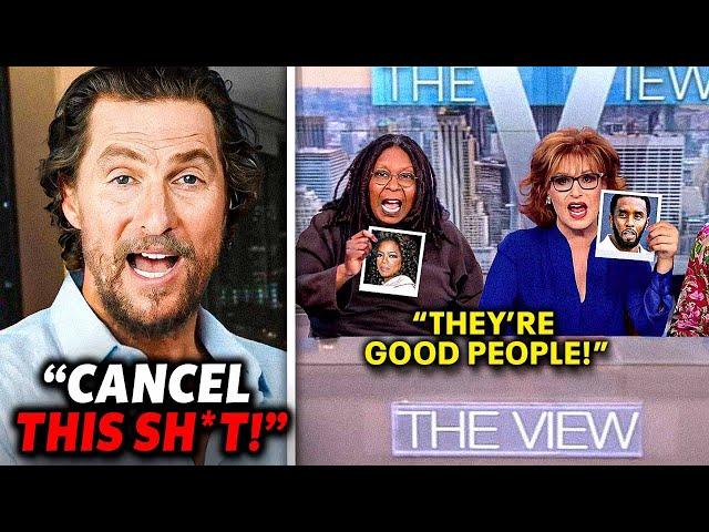 Matthew McConaughey BLASTS The View For Pushing Diddy & Oprah’s Agenda