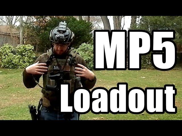 MP5 Loadout - First Spear - 5.11 - Safariland - Blue Force Gear - Pro-Tec