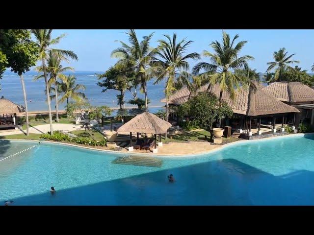 Conrad Bali; Beach Front Suite Room with executive lounge access