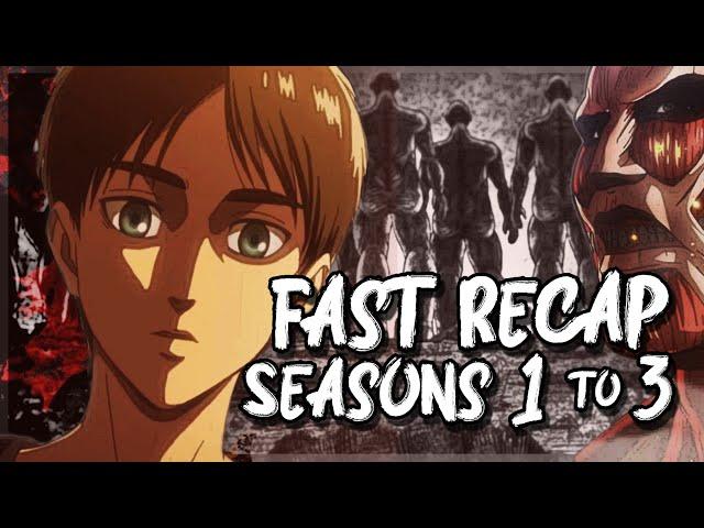 Attack On Titan In a Nutshell (Seasons 1-3)