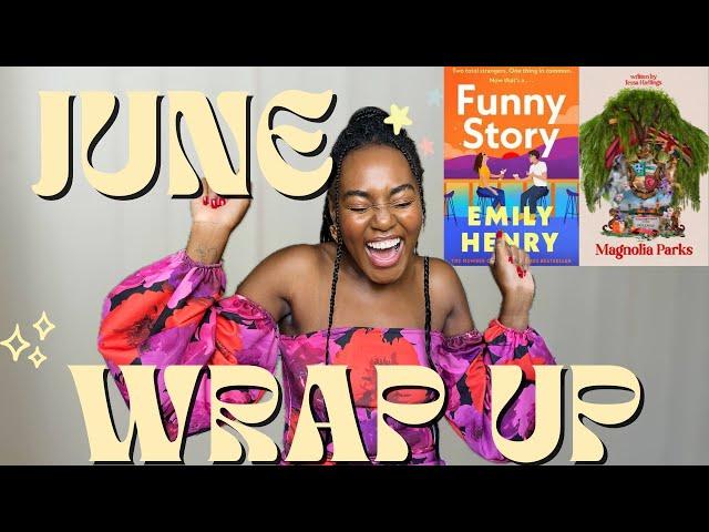 she's FINALLY out of the slump, folks | june wrap up | books & tv shows 