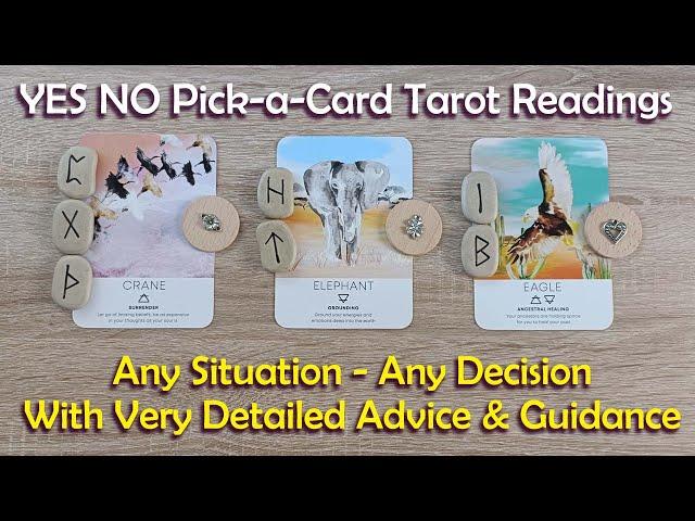 YES / NO Pick-A-Card ReadingsAny Situation⌛Any Decision🪄#pickacardtarot