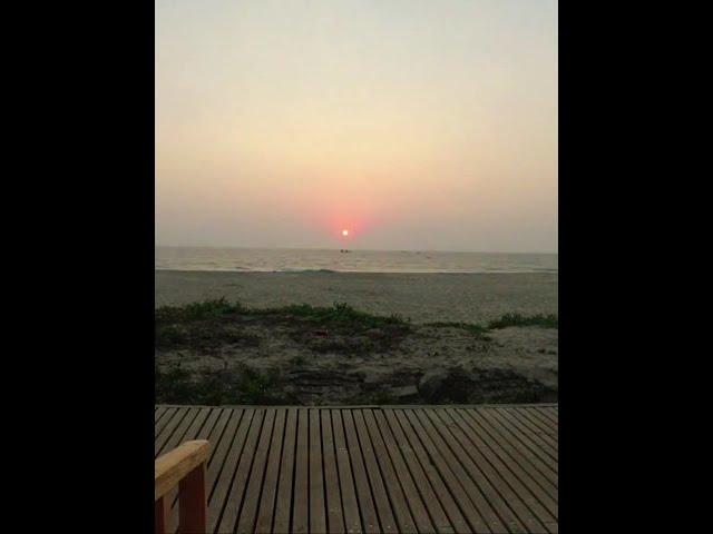 Sunset time lapse in Tarkarli