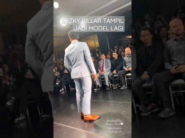 RIZKY BILLAR COLEK LESTI  SAAT TAMPIL JADI MODEL BIKIN LESTI TERHARU #shorts