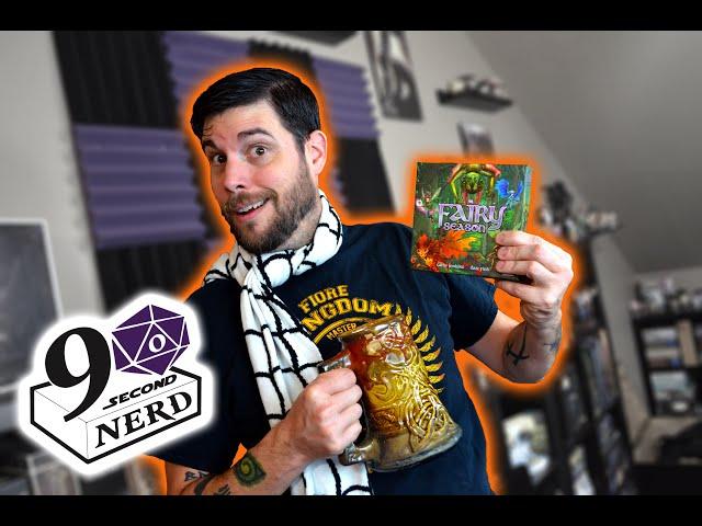 90 Second Nerd Board Game Review: Fairy Season