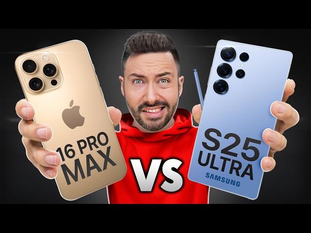 iPhone 16 Pro Max VS Galaxy S25 Ultra : le Gros Comparatif !