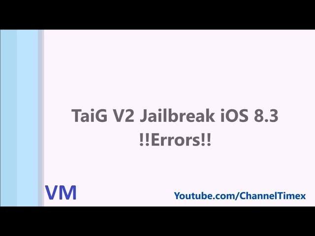 How to Fix TaiG iOS 8.3 Jailbreak stuck at 20%, Apple drivers not found .