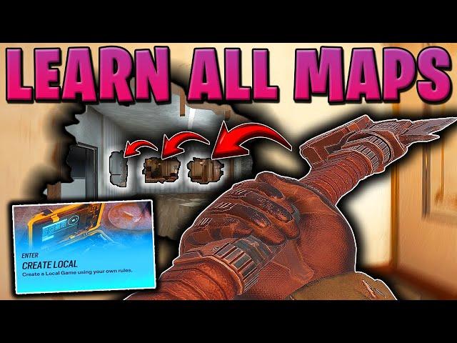 The QUICKEST Way To Learn ALL Maps In R6 - Rainbow Six Siege Guide 2024