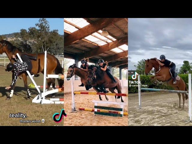 THE BEST HORSE RIDING TIKTOK COMPILATION SHOWJUMPING 2022 #1