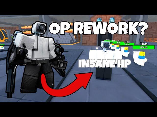 NEW REWORKED ENGINEER SHOWCASE! (OP?) [Toilet Tower Defense Roblox]