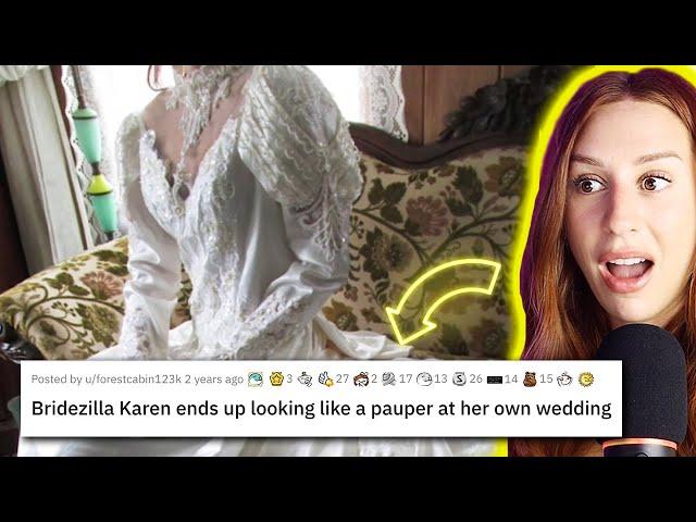 Bridezilla Karen Ruins Her Own Wedding - REACTION