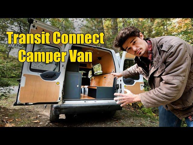 STEALTH CAMPER BUILD | 2010 Transit Connect Vanlife