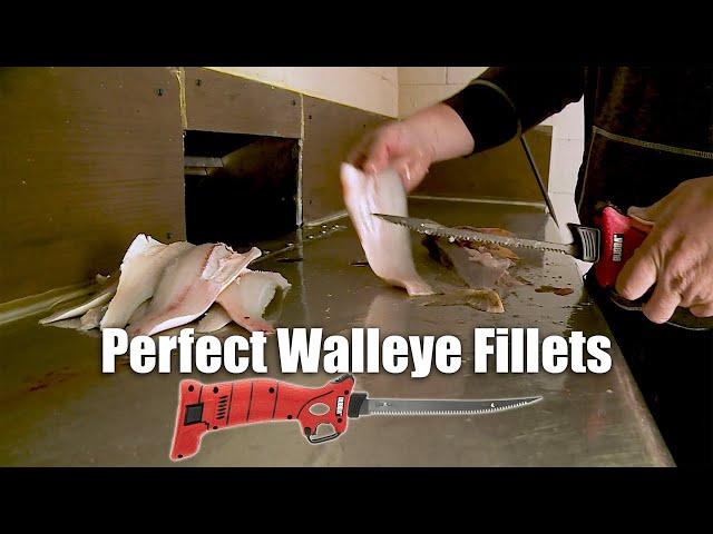 Filleting Walleye with an Electric Knife (Perfect Walleye Filleting Tips)