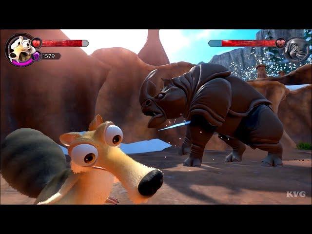 Ice Age Scrat's Nutty Adventure - Carl and Frank - Boss Fight | Gameplay (PC HD) [1080p60FPS]