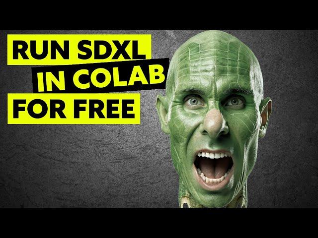 Run Stable Diffusion XL For Free In Colab: Including Your Own LoRA Files
