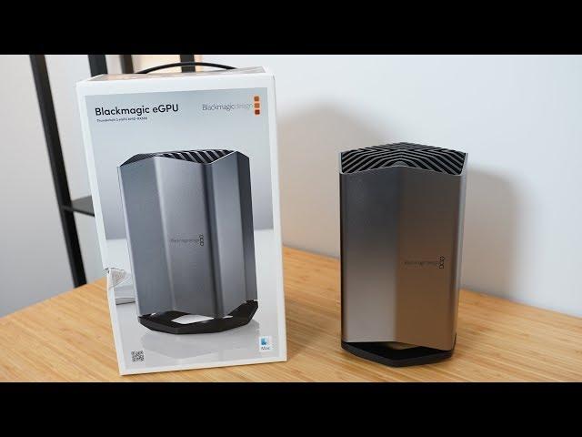 Hands-On With Apple's New $699 Blackmagic eGPU