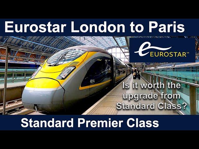 London to Paris with Eurostar in their Standard Premier class