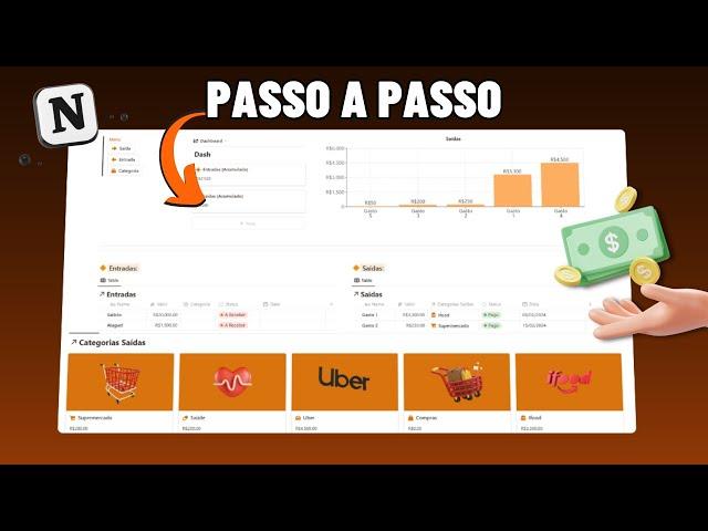 Como Criar uma Planilha de Controle Financeiro Completa no Notion (Na Prática)