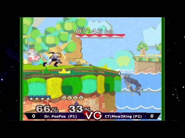 S@X Monthly - CT Mew2King (Sheik) Vs. Dr. PeePee (Marth) Melee Singles GF - SSBM