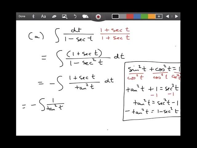 8.1 Using Basic Integration Formulas