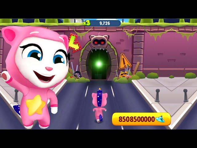 Talking Tom Gold Run - Unlock The Unicorn Character Angela (iOS, Android Gameplay #808)