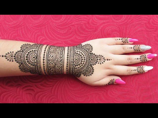 Easy mehndi design | stylish mehndi design | mehndi design for bridal