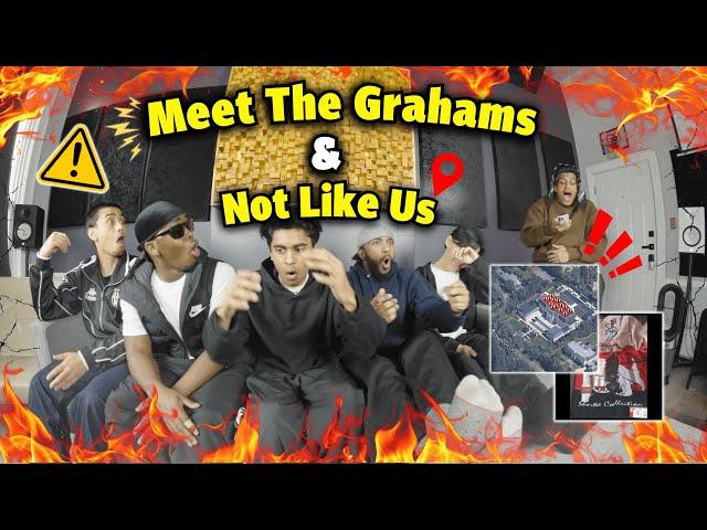 MEET THE GRAHAMS & NOT LIKE US by KENDRICK LAMAR│STUDIO REACTION