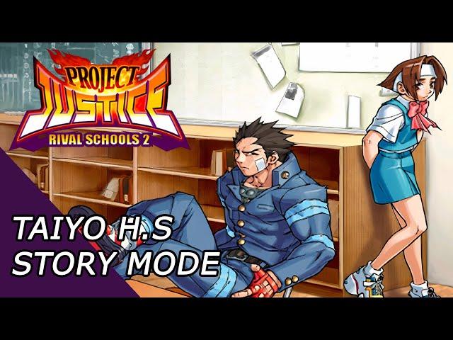 Project Justice: Rival Schools 2 - Story Mode/1080p 60fps/4k Internal/Widescreen 16:9/Redream