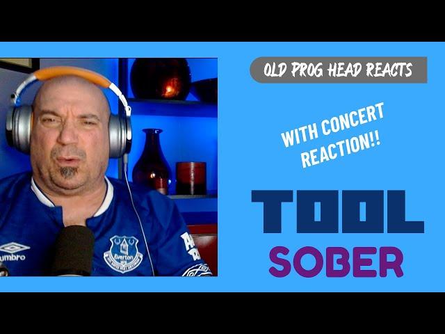 TOOL - SOBER (REACTION) WITH CONCERT REVIEW!! OLD PROG HEAD REACTS TO MODERN PROG.