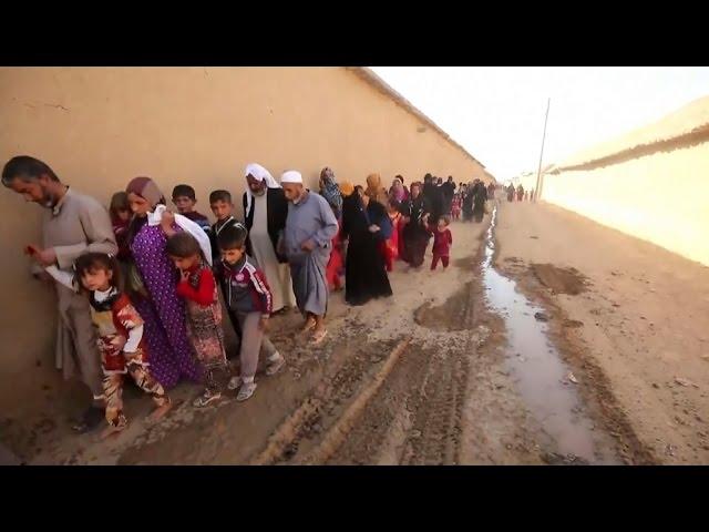 ITV News on the frontline as villages freed in battle for Mosul