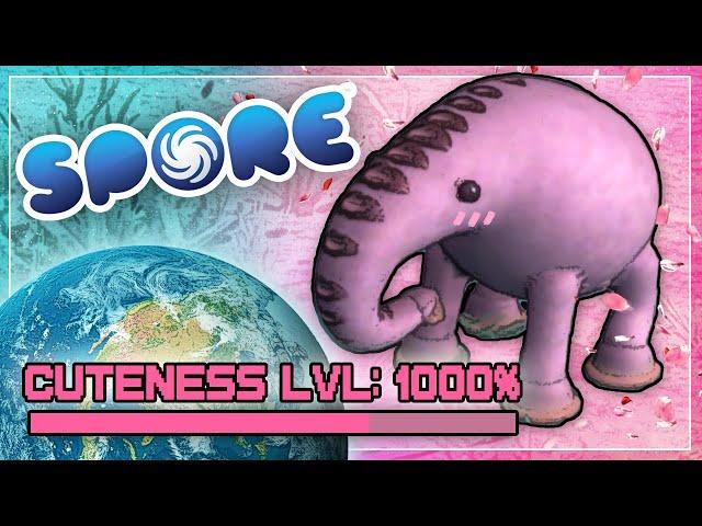 Conquering the World as the CUTEST Creature in Spore. | The Tale of Stinky the Elephant