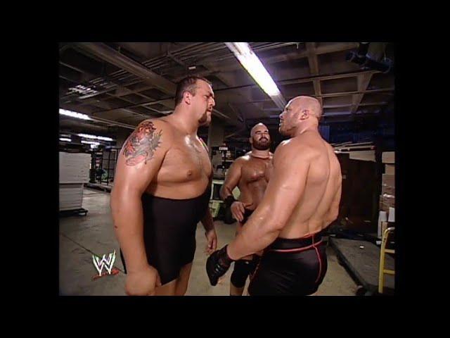 Nathan Jones bumps into his WrestleMania opponents! 03/27/2003