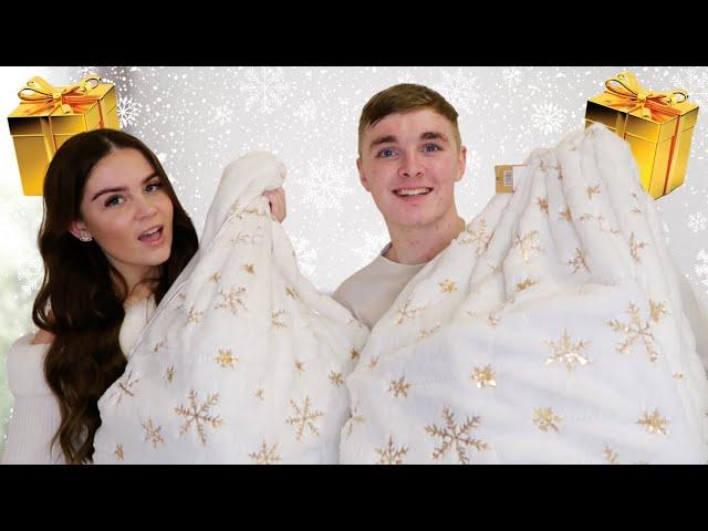 Huge Luxury CHRISTMAS GIFT SWAP With My Boyfriend *NO BUDGET*- Opening Our CHRISTMAS PRESENTS !!