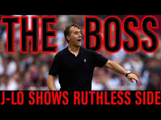 Ruthless Lopetegui Shows Who is West Ham Boss | Charming J-Lo Demonstrates Decisive Streak