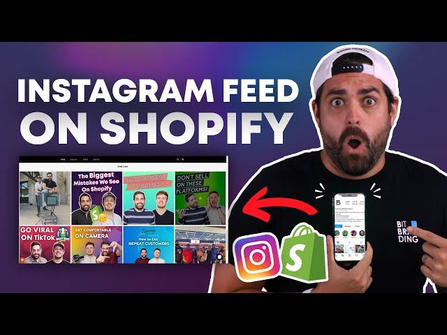 How to add an Instagram Feed to Shopify