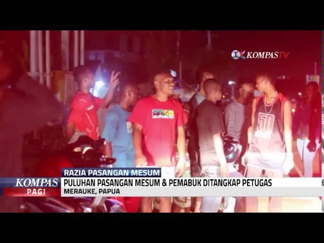 Petugas Tangkap Pasangan Mesum & Pemabuk