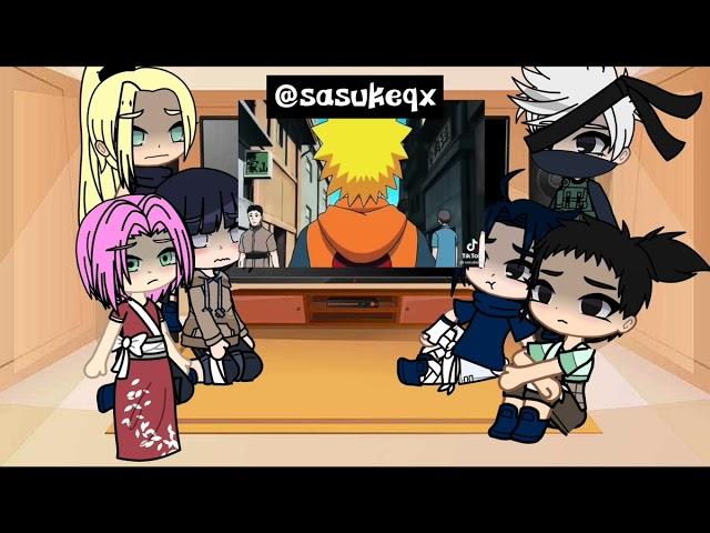 naruto's friends react to sad naruto || sasunaru ||