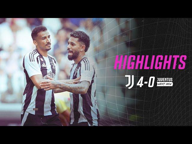 Juventus Creator Lab presents: JUVENTUS 4-0 JUVENTUS NEXT GEN | Highlights