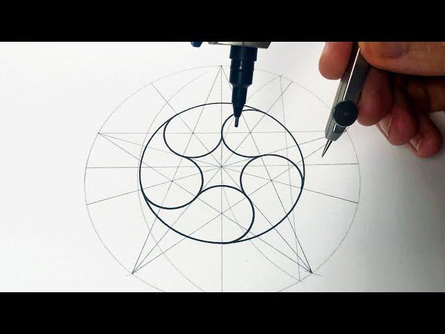 Zen Geometry Study 027 (Pentagram)  ASMR Version